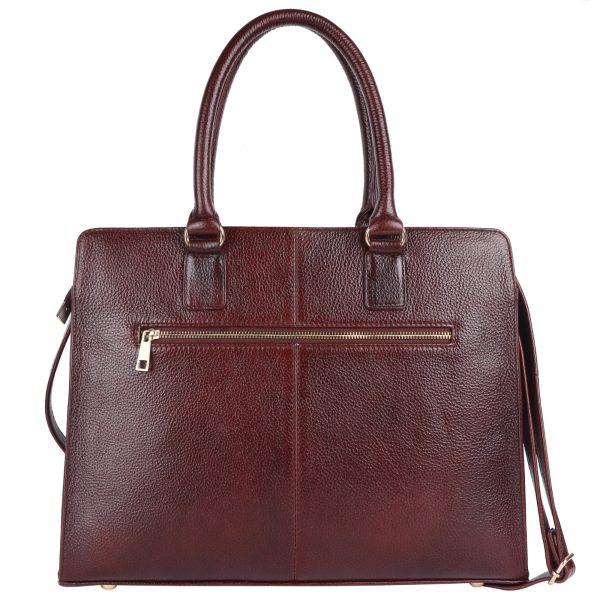 Hammonds Flycatcher Genuine Leather Ladies Laptop Bag 230 BR - Image 5