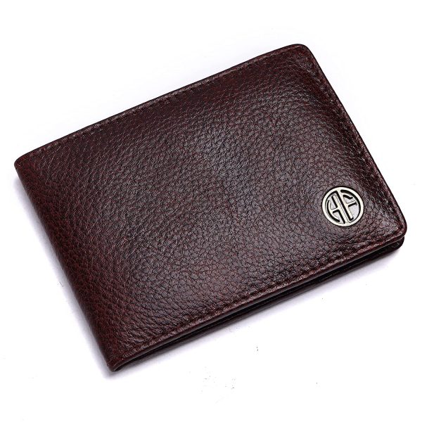 HAMMONDS FLYCATCHER Genuine Leather Slim Wallet for Men, Brown | RFID Protected Leather Wallets for Men | Mens Wallet with 6 Card Slots Card Container - Image 3