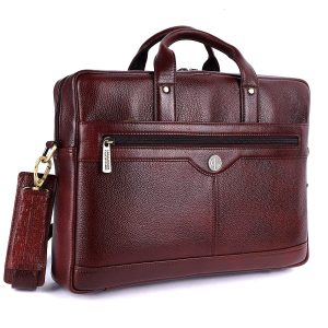 Hammonds Flycatcher Brown Genuine Leather Laptop Bag For Men - Bags | Laptop Bags For Men | Bag For Men