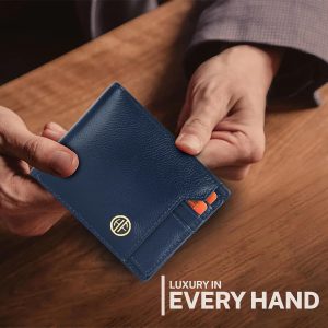 HAMMONDS FLYCATCHER Wallet for Men Leather Original, Mens Wallet, Leather Wallets for Men Stylish, Bi-Fold Wallets for Man, 6 Card Slots, Easy Access Card Slots, Coin Pocket, Mens Gift