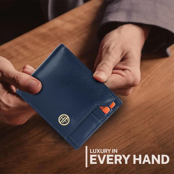 HAMMONDS FLYCATCHER Wallet for Men Leather Original, Mens Wallet, Leather Wallets for Men Stylish, Bi-Fold Wallets for Man, 6 Card Slots, Easy Access Card Slots, Coin Pocket, Mens Gift