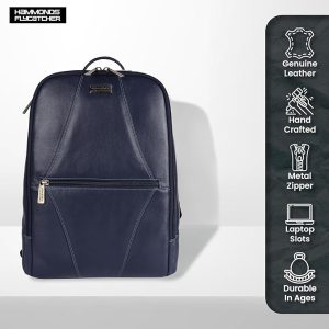 HAMMONDS FLYCATCHER Genuine Leather 14 inch laptop Backpack