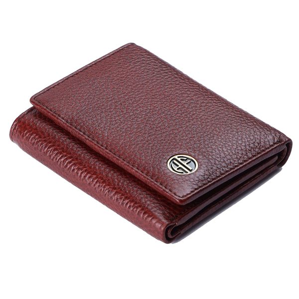 HAMMONDS FLYCATCHER Black Wallets for Man - Trifold Genuine Leather Men Wallet with RFID Protection, 5 Card Slots, 2 ID Windows, Currency Slots, Snap Button Closure, Gift Box Included, Gift for Men - Image 4