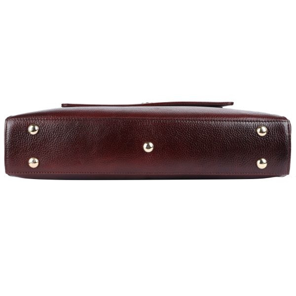 Hammonds Flycatcher Genuine Leather Ladies Laptop Bag 230 BR - Image 3