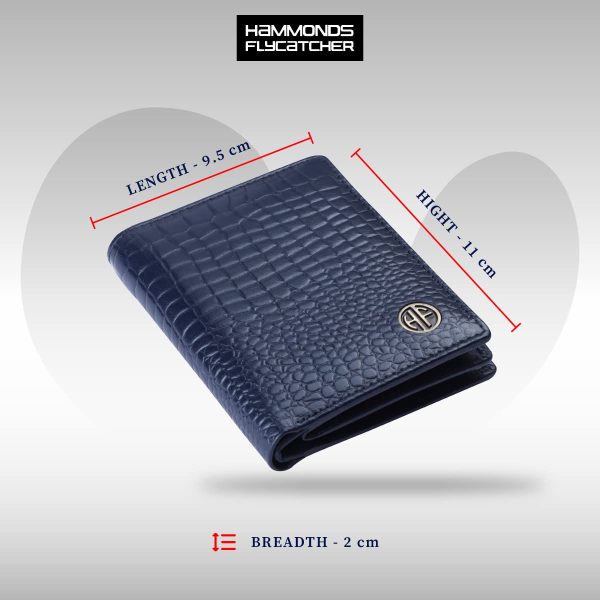 HAMMONDS FLYCATCHER Wallet for Men Leather Original, Mens Wallet, Leather Wallets for Men Stylish, Bi-Fold Wallets for Man, 3 Card Slots, 2 ID Slots, Coin Pocket, Gift for Mens - Image 5