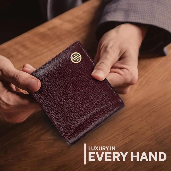 HAMMONDS FLYCATCHER RFID Protected Bi-Fold Wallet for Men Leather Original, Mens Wallet, Leather Wallets for Men, Stylish Purse with 6 Card Slots, 3 ID Slot, Coin Pocket, Gift for Mens - Brown - Image 8