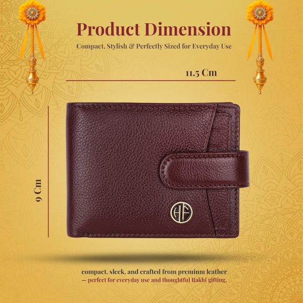 HAMMONDS FLYCATCHER Gift for Men Combo - Genuine Leather Wallet and Belt Combo Box - Leather Belt- Birthday Special & Unique Gift Ideas for Husband, Boyfriend, Teachers, Father (Copy) - Image 7