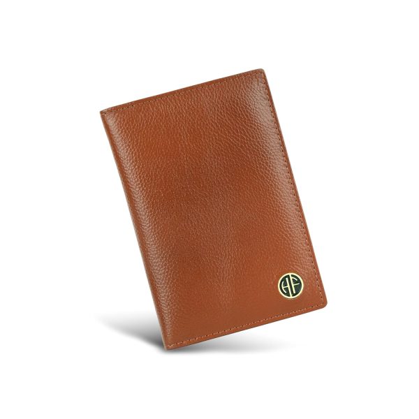 HAMMONDS FLYCATCHER Genuine Leather Passport Cover for Men, Passport Cover for Women, RFID Passport Holder for Men Travel Accessories for Men, Passport Bag for Men, 3 ATM Card Slots - Tan - Image 6
