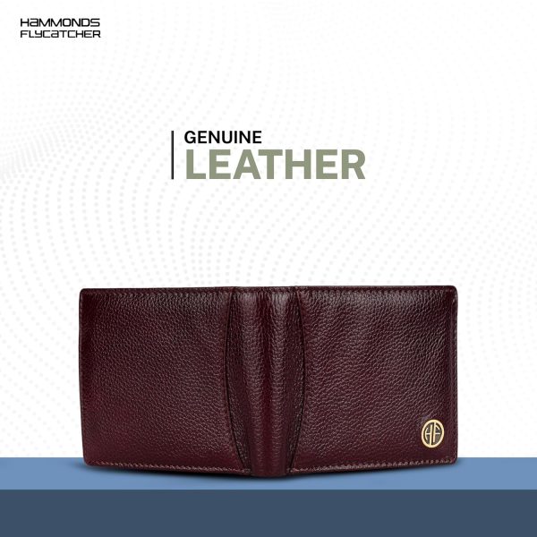 HAMMONDS FLYCATCHER RFID Protected Bi-Fold Wallet for Men Leather Original, Mens Wallet, Leather Wallets for Men, Stylish Purse with 6 Card Slots, 3 ID Slot, Coin Pocket, Gift for Mens - Brown - Image 6