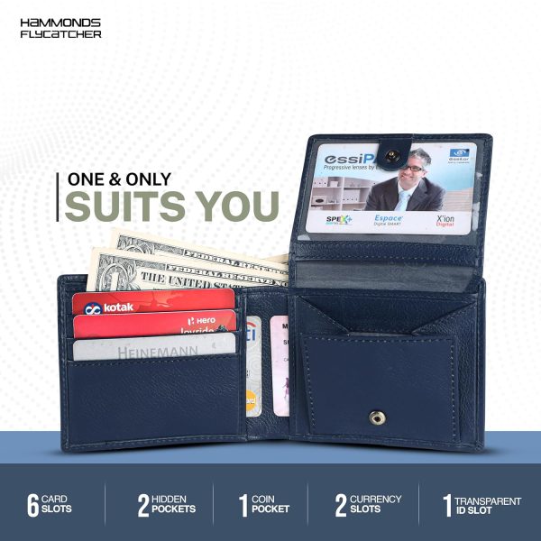 HAMMONDS FLYCATCHER RFID Protected Bi-Fold Wallet for Men - Image 3