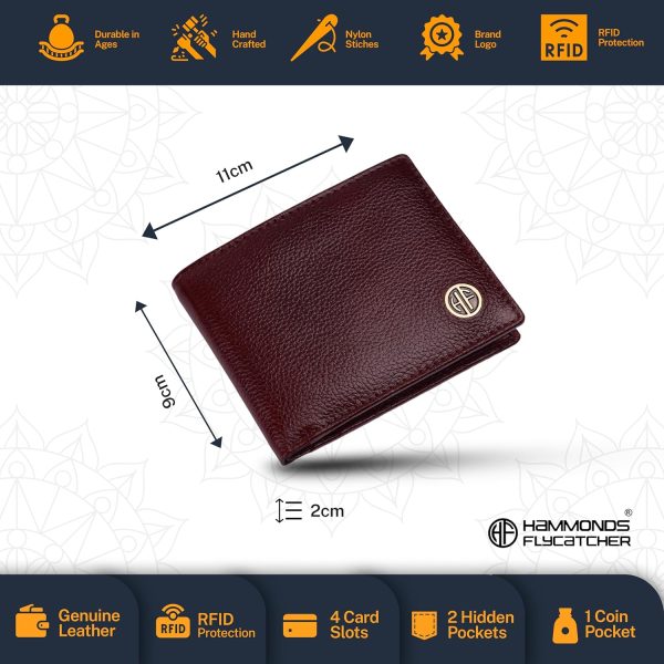 HAMMONDS FLYCATCHER Gift for Men Combo - Genuine Leather Wallet and Belt Combo Box - Leather Belt- Birthday Special & Unique Gift Ideas for Husband, Boyfriend, Teachers, Father - Image 7