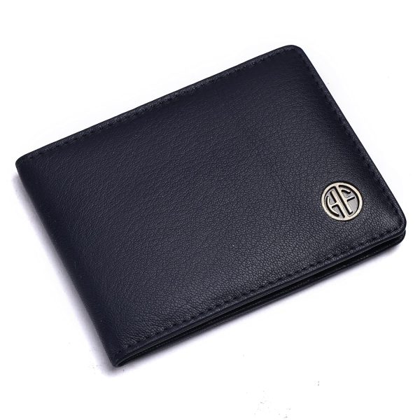 HAMMONDS FLYCATCHER Genuine Leather Slim Wallet for Men, Blue | RFID Protected Leather Wallets for Men | Mens Wallet with 6 Card Slots Card Container - Image 7