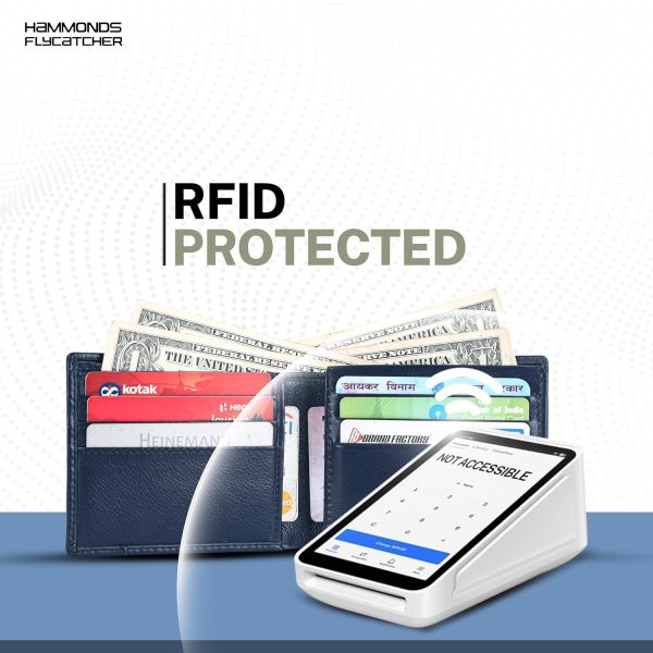 HAMMONDS FLYCATCHER RFID Protected Bi-Fold Wallet for Men - Image 5