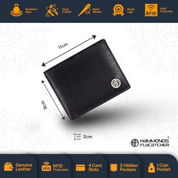 HAMMONDS FLYCATCHER Gift for Men Combo - Genuine Leather Wallet and Belt Combo Box - Leather Belt- Birthday Special & Unique Gift Ideas for Husband, Boyfriend, Teachers, Father - Image 7