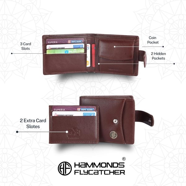 HAMMONDS FLYCATCHER Gift for Men Combo - Genuine Leather Wallet and Belt Combo Box - Leather Belt- Birthday Special & Unique Gift Ideas for Husband, Boyfriend, Teachers, Father - Image 8