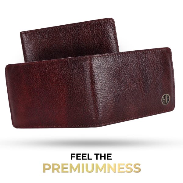 HAMMONDS FLYCATCHER Genuine Leather Slim Wallet for Men, Brown | RFID Protected Leather Wallets for Men | Mens Wallet with 6 Card Slots Card Container - Image 4