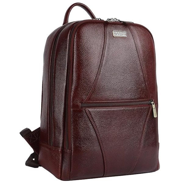 HAMMONDS FLYCATCHER Genuine Leather 14 inch laptop Backpack - Image 8