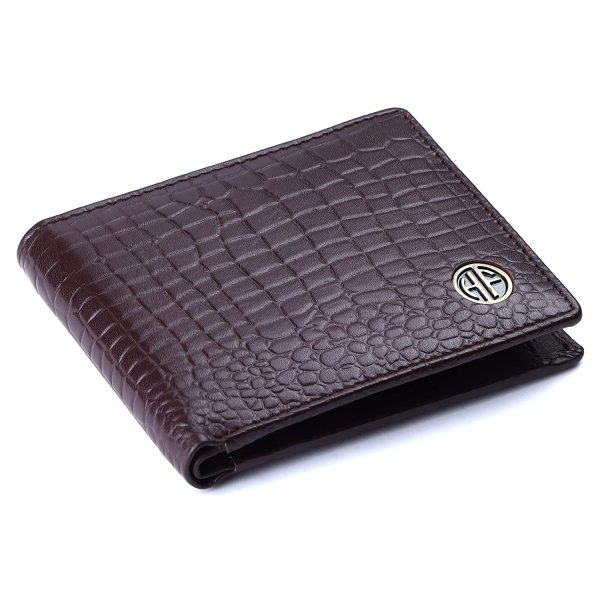 HAMMONDS FLYCATCHER Genuine Leather Wallet for Men, RFID Protected Leather Purse, Money Purse, Bi-Fold Wallet, 8 Card Slots, Coin Pocket, Hidden Pockets - Chocolate - Image 6