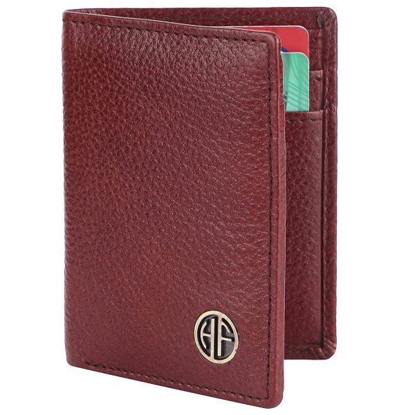 HAMMONDS FLYCATCHER Genuine Leather Card Holder Wallet for Man & Women, RFID Protected ATM/Credit Card Holder Wallet for Men with 6 Slots and 1 Currency Slot - Image 5