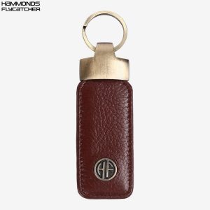 Hammonds Flycatcher Genuine Leather Keyring