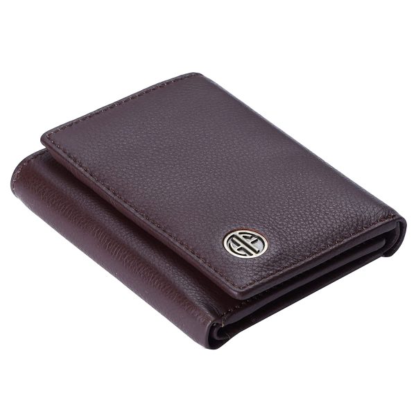 HAMMONDS FLYCATCHER Black Wallets for Man - Trifold Genuine Leather Men Wallet with RFID Protection, 5 Card Slots, 2 ID Windows, Currency Slots, Snap Button Closure, Gift Box Included, Gift for Men - Image 7
