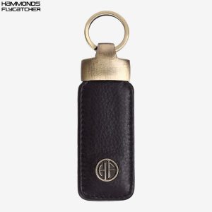 Hammonds Flycatcher Genuine Leather Keyring