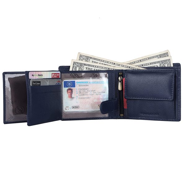 HAMMONDS FLYCATCHER RFID Protected Bi-Fold Wallet for Men Leather Original, Mens Wallet, Leather Wallets for Men, Stylish Purse with 6 Card Slots, 3 ID Slot, Coin Pocket, Gift for Mens - Image 7