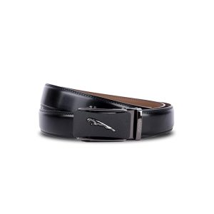 HAMMONDS FLYCATCHER Genuine Leather Belt for Men, Premium Leather Belt with Auto Lock mechanism, Mens Belt Leather Branded with Slide Lock, Stylish Hidden Tail Design for Everyday Wear