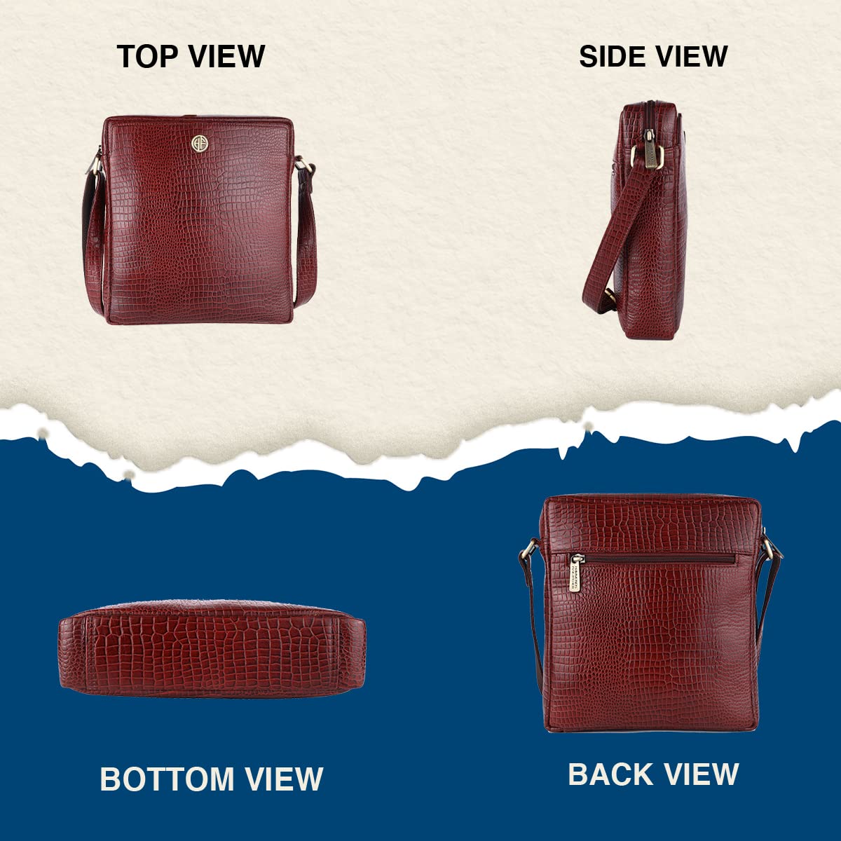 Hammonds Flycatcher Genuine Leather Sling Bag - Image 4