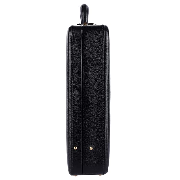 Hammonds Flycatcher Genuine Leather Black Briefcase - Image 3