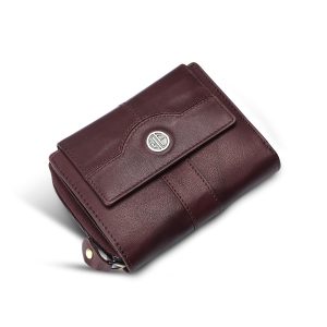 HAMMONDS FLYCATCHER Leather Ladies Wallet with 14 Card Slots - Clutch Purse for Women, Ladies Wallet for Women Stylish, Ladies Purse for Women Wallet, Gift for Womens - Brown