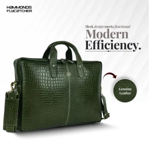 Hammonds Flycatcher Genuine Leather Laptop Bag